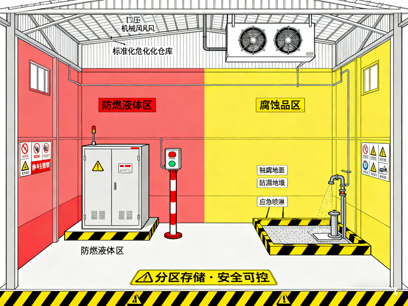 危险化工原料安全存储与仓储管理解决方案
