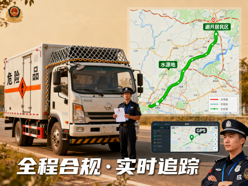 危险化工原料合规运输与供应链保障解决方案
