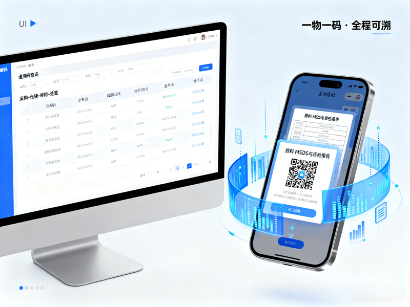 危险化工原料全生命周期追溯与合规管理解决方案
